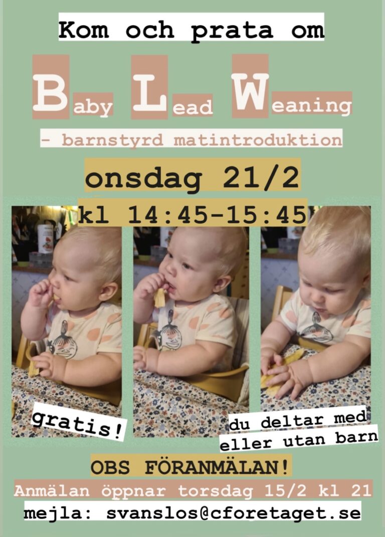 NYFIKEN PÅ BLW? 🥦 NU KAN DU BOKA PLATS! 