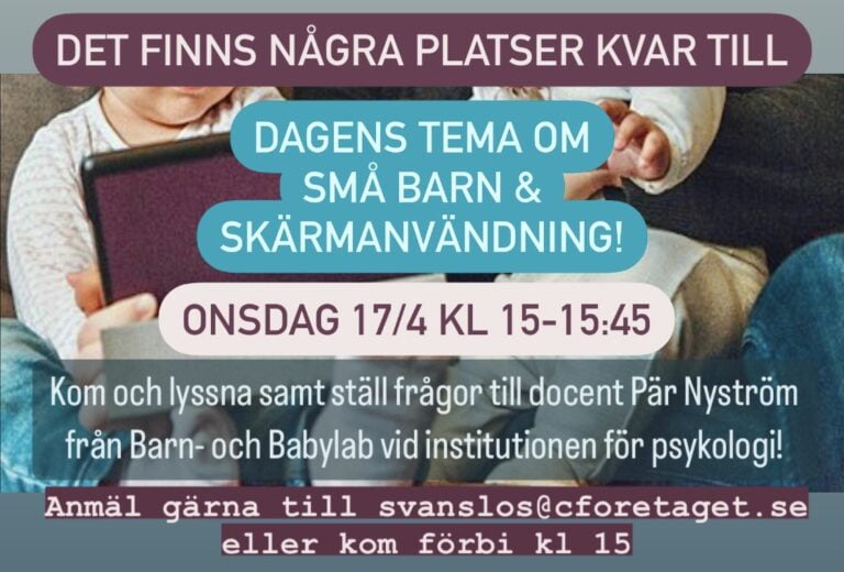 Platser kvar till dagens TEMA