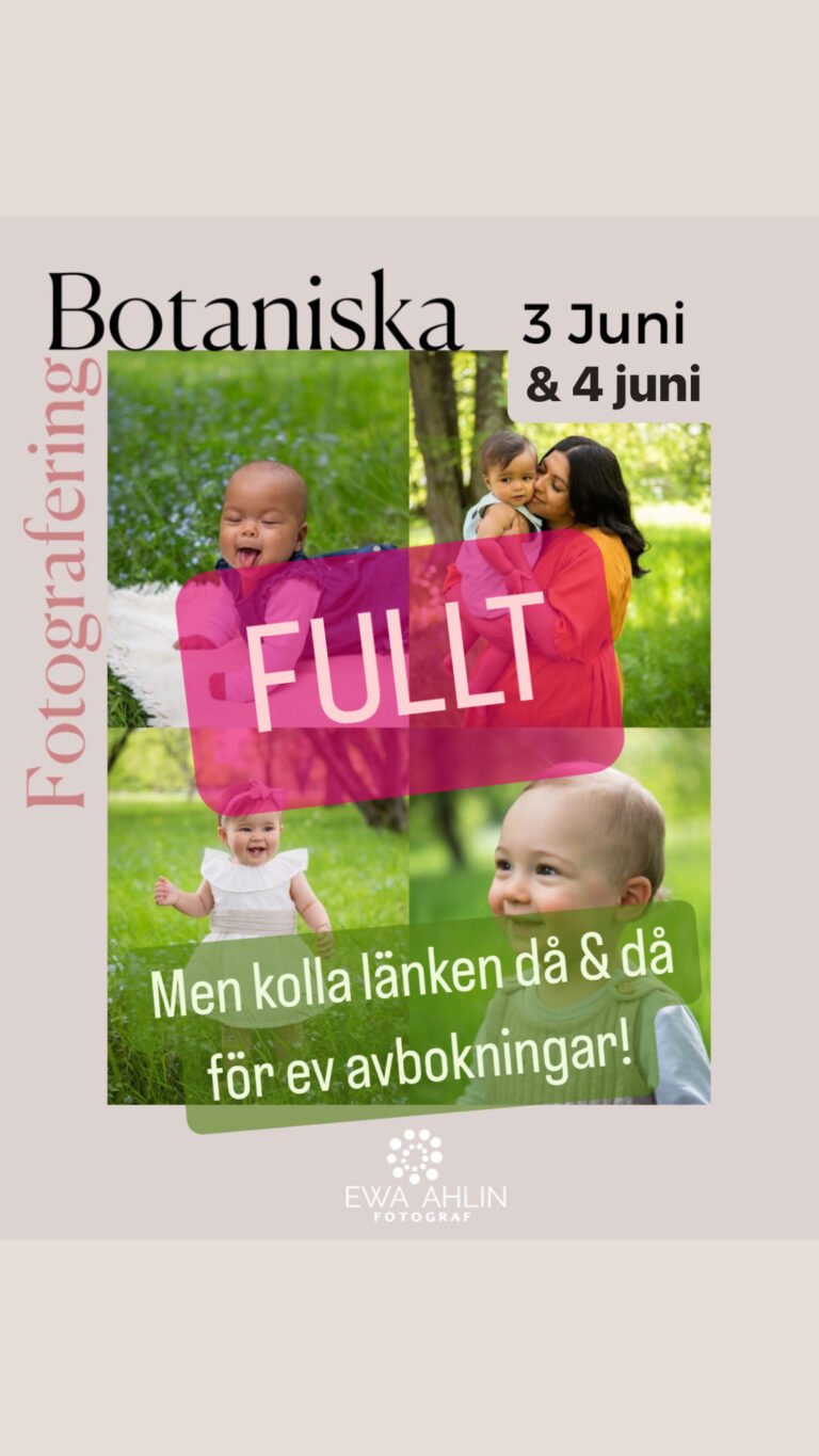 FOTOGRAFERING I DET GRÖNA 📷 